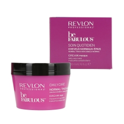 REVLON PROFESSIONAL BE FABULOUS Daily Care Normal/Thick Hair C.R.E.A.M. Mask 200ml