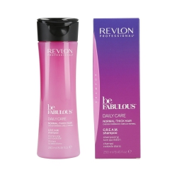 REVLON PROFESSIONAL BE FABULOUS Daily Care Normal/Thick Hair C.R.E.A.M. Shampoo 250ml