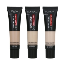 L’OREAL PARIS INFALLIBLE 24h Matte Cover Foundation SPF18 30ml