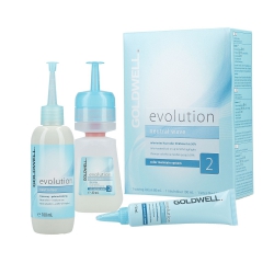 GOLDWELL EVOLUTION Perm-Set 2 Lotion 80ml + Neutraliser 100ml + Inter-fluid 30ml