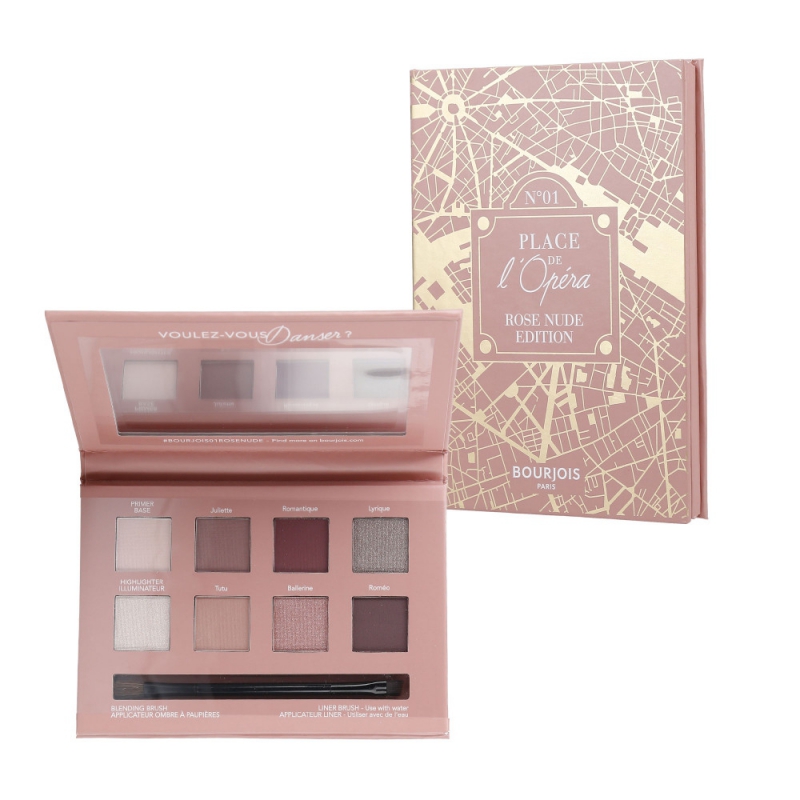Bourjois Beau Regard 01 Rose Nude Palette 7 68g
