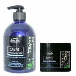 Joanna Professional Color Revitalizing Black Currant Scent Shampoo 500 ml + mask 500 ml