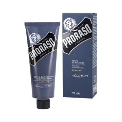 PRORASO SINGLE BLADE Azur Lime Shaving Cream 100ml
