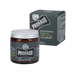 PRORASO SINGLE BLADE Cypress&Vetyver Pre-Shaving Cream 100ml
