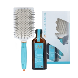 MOROCCANOIL Treatment 100ml+Paddle Brush Set