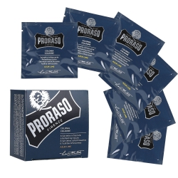 PRORASO SINGLE BLADE Azur Lime Refreshing Tissues 6 pcs
