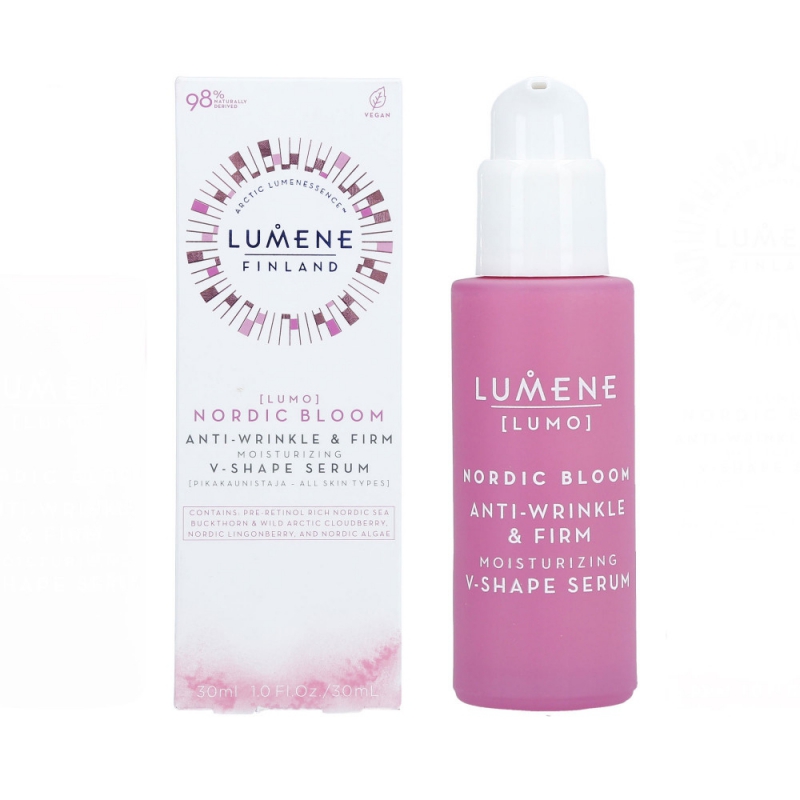 LUMENE NORDIC BLOOM LUMO Antiwrinkle & Firm Moisturizing VShape Serum