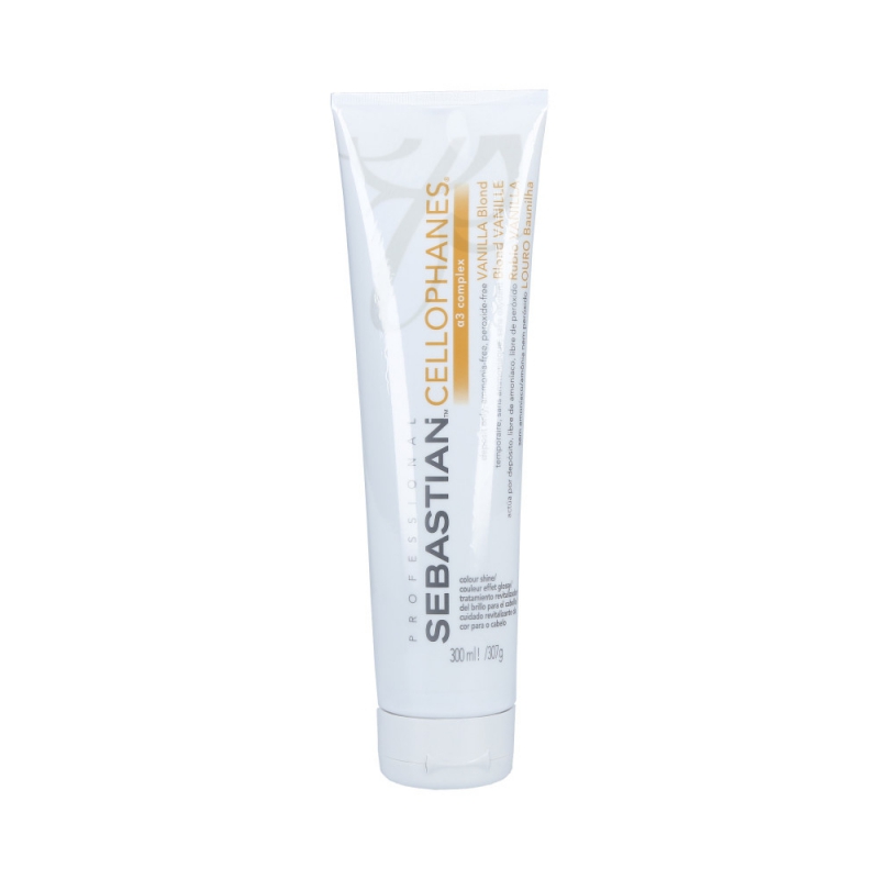SEBASTIAN CELLOPHANES Hair gloss coloured hair treatment Vanilla Blond