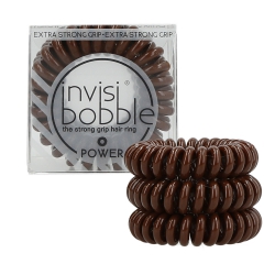 INVISIBOBBLE POWER Hair Ring Power Pretzel Brown 3-pack