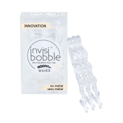 INVISIBOBBLE WAVER Crystal Clear Hair clips 3pcs.