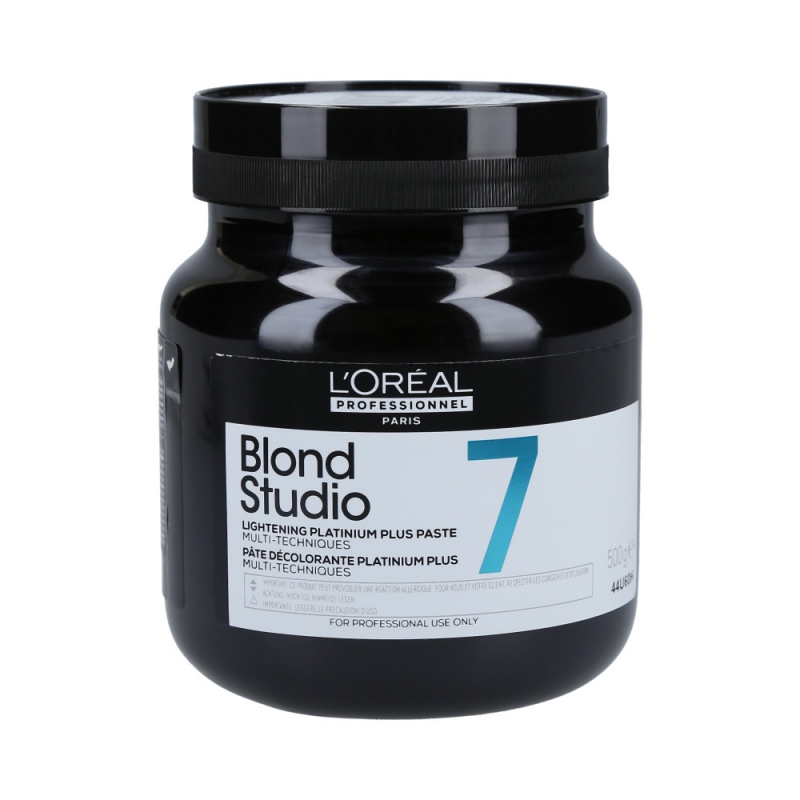 Обесцвечивающая паста до 7 уровней осветления Blond Studio Lightening Platinium Plus 500г Обесцвечивающая паста до 7 уровней осветления Blond Studio Lightening Platinium Plus 500г