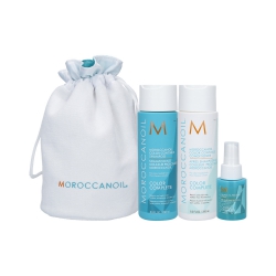 MOROCCANOIL COLOR COMPLETE Set for the care of colored hair Shampoo 250 ml + conditioner 250 ml + protective treatment 50 ml