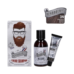 BEARDBURYS Coloring shampoo 3N DARK BROWN