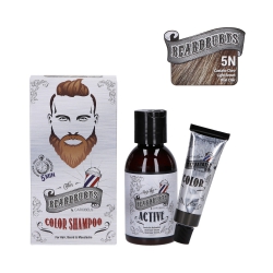 BEARDBURYS Coloring shampoo 5N LIGHT BROWN