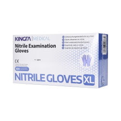 KINGFA MEDICAL Disposable nitrile gloves violet, 100pcs. XL