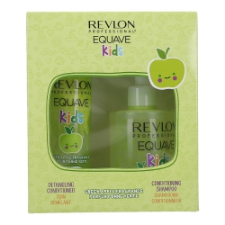 REVLON EQUAVE KIDS Set Green Apple Shampoo 300ml + Conditioner 200ml