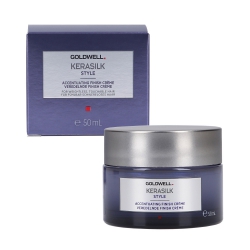 GOLDWELL KERASILK Shiny hair styling cream 50ml