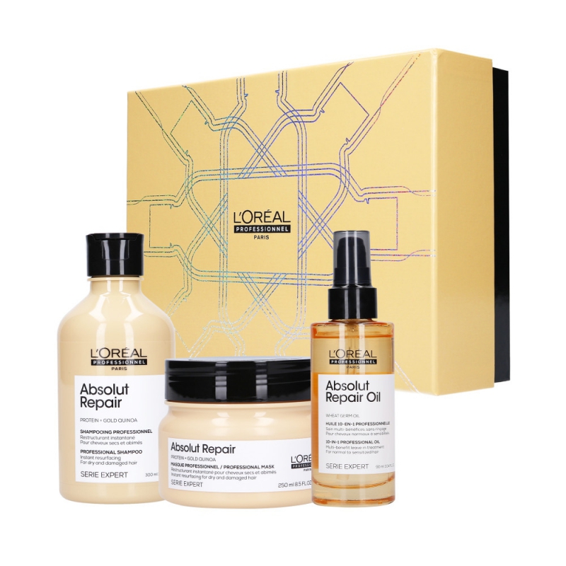 L'OREAL PROFESSIONNEL Absolut Repair Set Shampoo 300ml + Mask 250ml