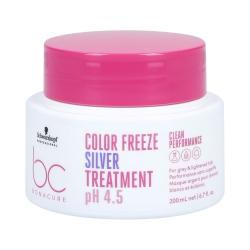 Schwarzkopf - BC - COLOR FREEZE - SILVER Treatment for grey & lightened hair | 200 ml.