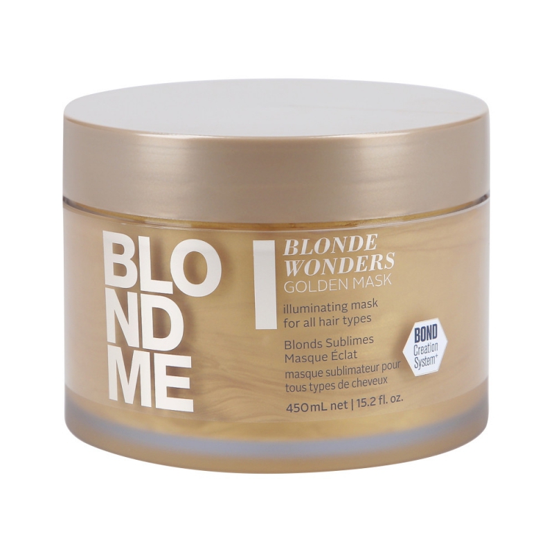 SCHWARZKOPF BLONDME BLONDE WONDERS GOLDEN MASK Brightening mask for