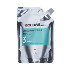 Goldwell STRUCTURE + SHINE - AGENT 1 softening cream | 3-Soft | 400 gr.