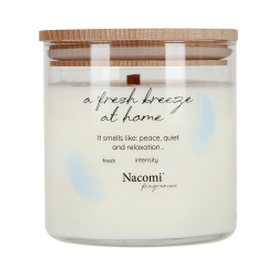 NACOMI Soy candle with the scent of a fresh breeze 450g