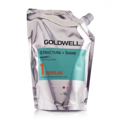 Goldwell Structure + Shine - 1 Regular Normal to Fine Natural Hair - Agent 1 Softening Cream 400 g
