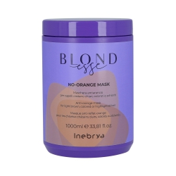 INEBRYA BLONDESSE NO ORANGE Mask for blonde hair eliminating yellow tones 1000ml