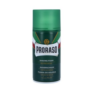 PRORASO Green Shaving Foam | Natural Refreshing Mousse - Eucalyptus And Menthol - View #8