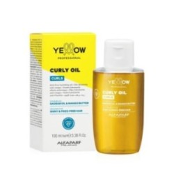 YELLOW PROFESSIONAL CURLY...