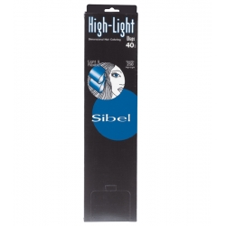 Sibel High-Light Self-Heating Wraps Polyethylene Film For Colouring 10x40 cm 40 pcs