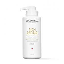 GOLDWELL DUALSENSES RICH REPAIR 60sec Treatment For Damaged Hair 500ml