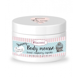 NACOMI Sweet raspberry cupcake body mousse 180g