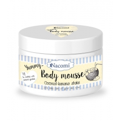 NACOMI Coconut-banana shake body mousse 180g