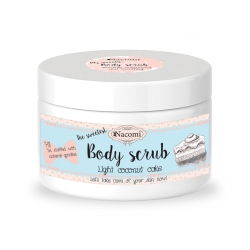 NACOMI Light coconut cake body scrub 200g