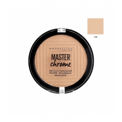 MAYBELLINE CHROME Metallic highlighter in Molten Gold 100 9g