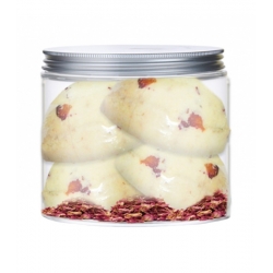 NACOMI Fizzing bath bombs Rose 4pcs