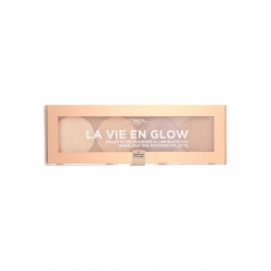 L’ORÉAL PARIS La Vie En Glow Highlighting powder palette – 01 Warm Glow 5g