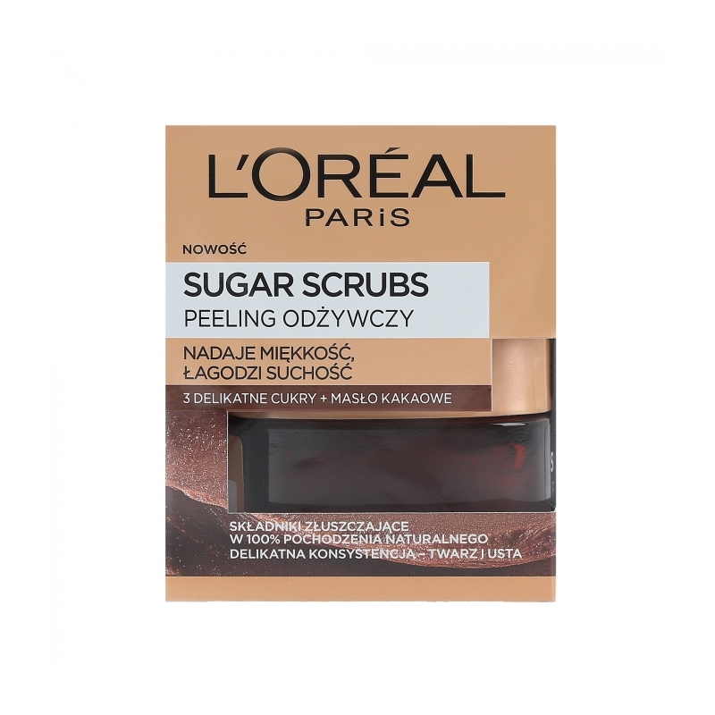 L’OREAL PARIS SUGAR SCRUBS Smooth Sugars Nourish Scrub 50ml