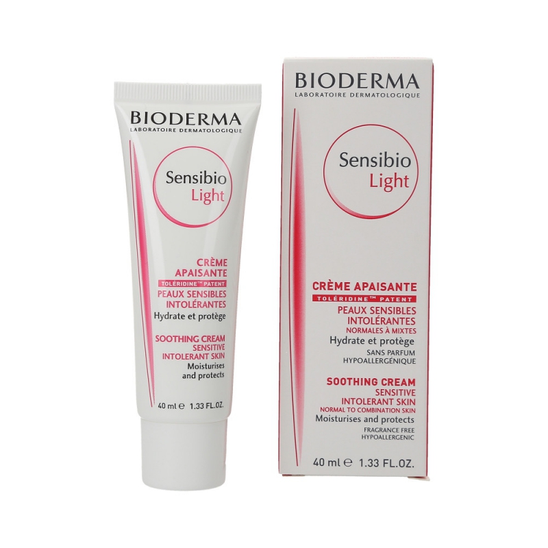 BIODERMA SENSIBIO LIGHT Creme apaisante Soothing cream 40ml