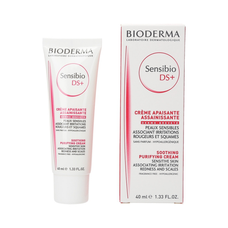 BIODERMA SENSIBIO DS+ Creme Apaisante Soothing face cream 40ml