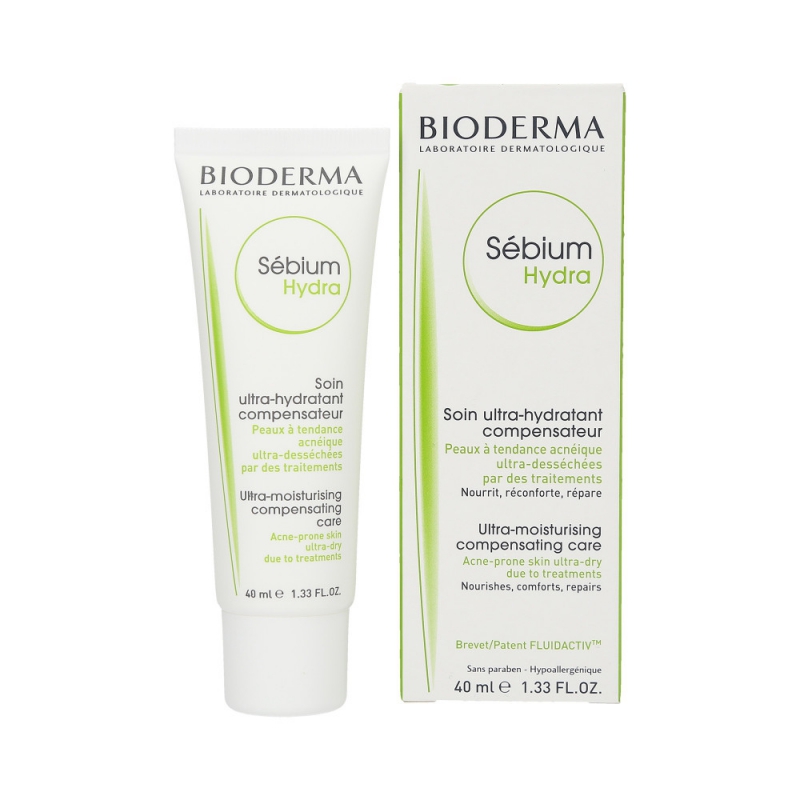 BIODERMA SEBIUM Hydra Moisturising Cream for oily and acneprone skin 40ml