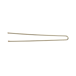 LUSSONI Hair Pins, 7,5 cm, 300 pcs, golden color