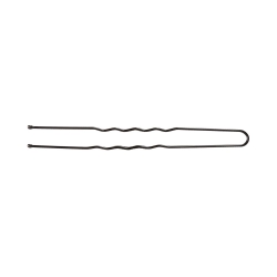 LUSSONI Wavy Hair Pins, 7,5 cm, 300 pcs, black color