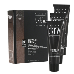 American Crew - Precision Blend Medium Natural (4-5) coverage | 3 x 40 ml.