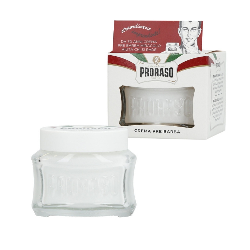 proraso white shaving cream